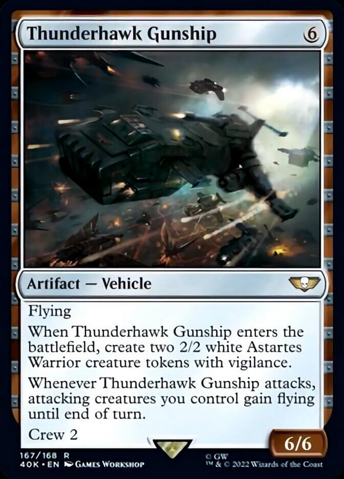 Thunderhawk Gunship [Warhammer 40,000] | The CG Realm