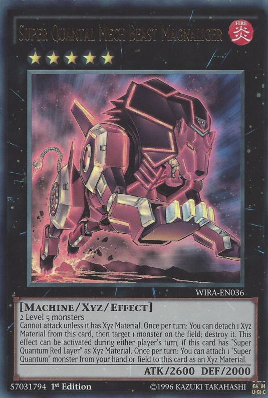 Super Quantal Mech Beast Magnaliger [WIRA-EN036] Ultra Rare | The CG Realm