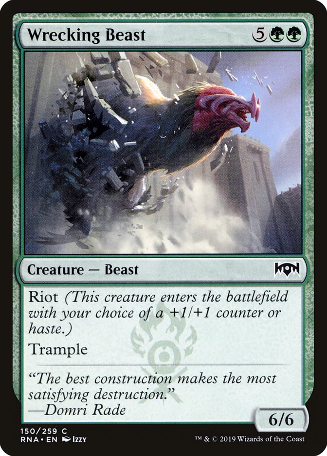 Wrecking Beast [Ravnica Allegiance] | The CG Realm