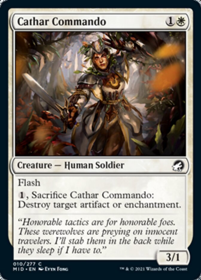 Cathar Commando [Innistrad: Midnight Hunt] | The CG Realm