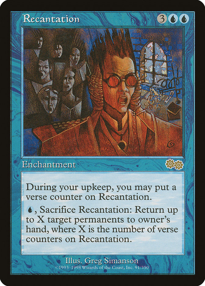 Recantation [Urza's Saga] | The CG Realm