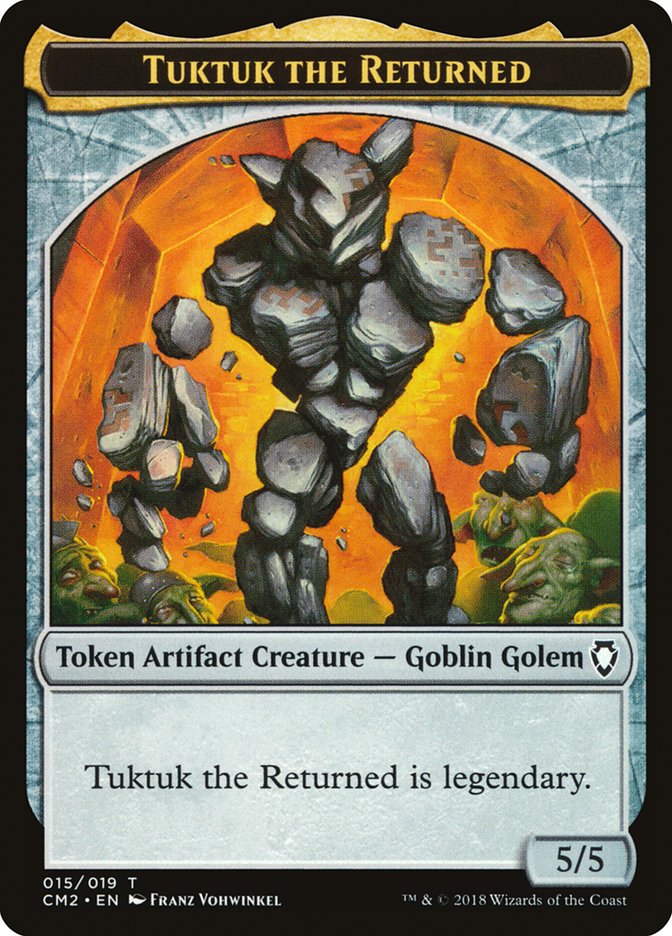 Tuktuk the Returned Token [Commander Anthology Volume II Tokens] | The CG Realm