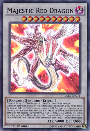 Majestic Red Dragon [LC5D-EN071] Super Rare | The CG Realm