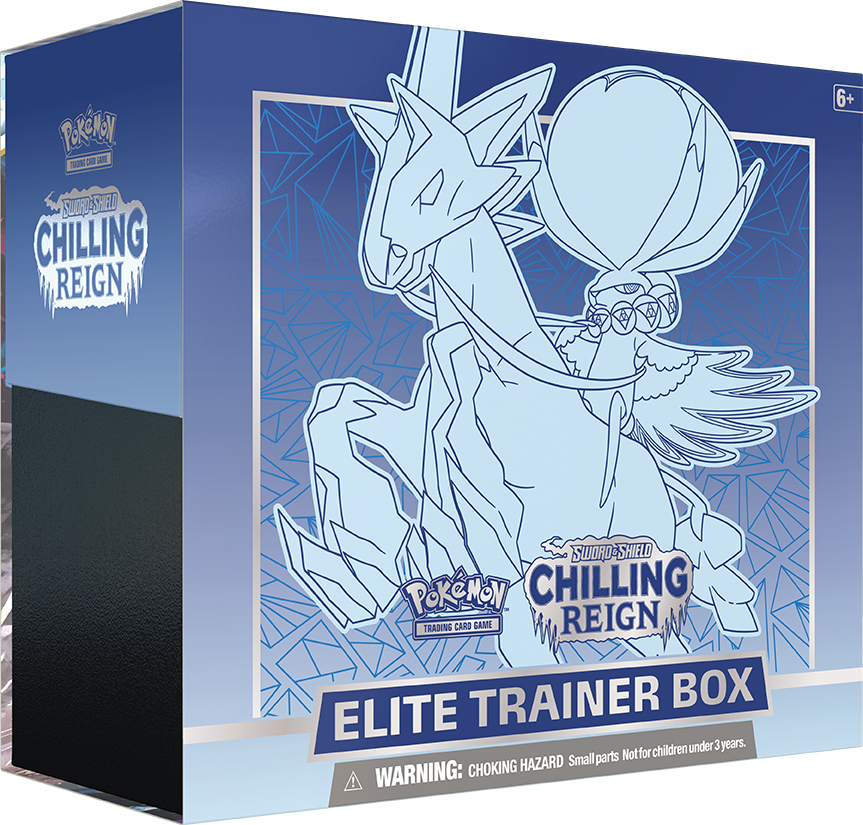 POKEMON SWSH6 CHILLING REIGN ELITE TRAINER Ice Rider Calyrex | The CG Realm