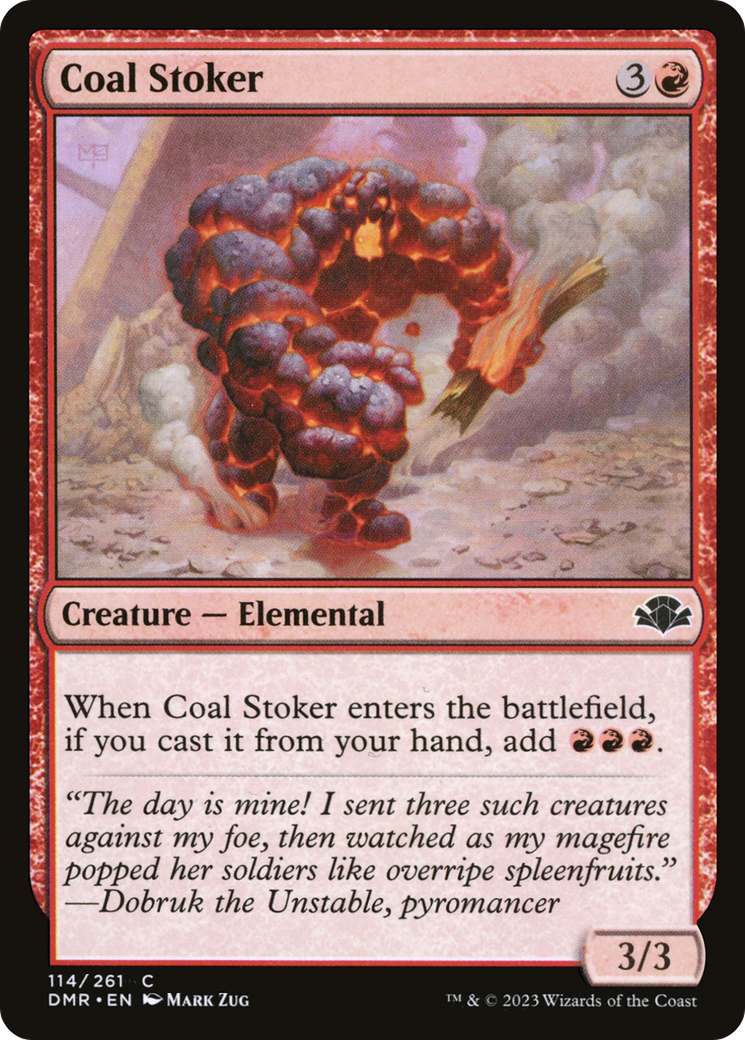 Coal Stoker [Dominaria Remastered] | The CG Realm