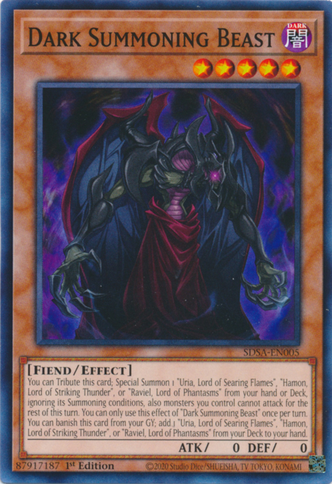 Dark Summoning Beast [SDSA-EN005] Common | The CG Realm