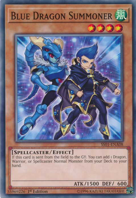 Blue Dragon Summoner [SS01-ENA08] Common | The CG Realm