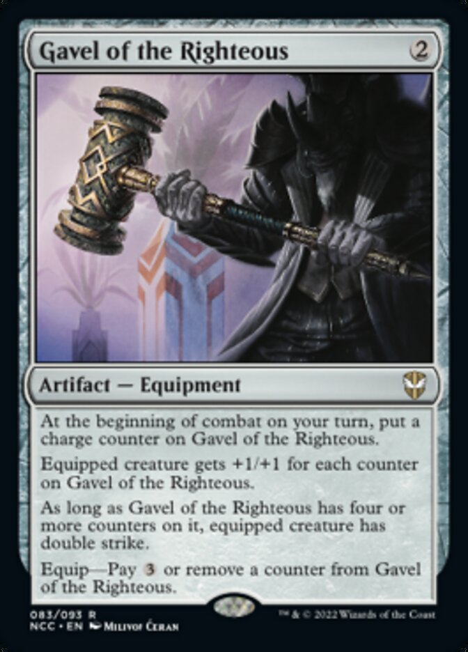 Gavel of the Righteous [Streets of New Capenna Commander] | The CG Realm