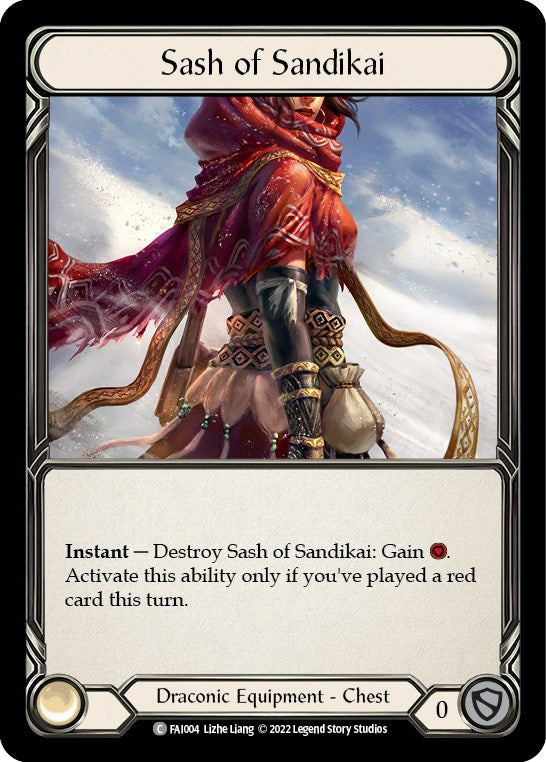 Sash of Sandikai [FAI004] (Uprising Fai Blitz Deck) | The CG Realm