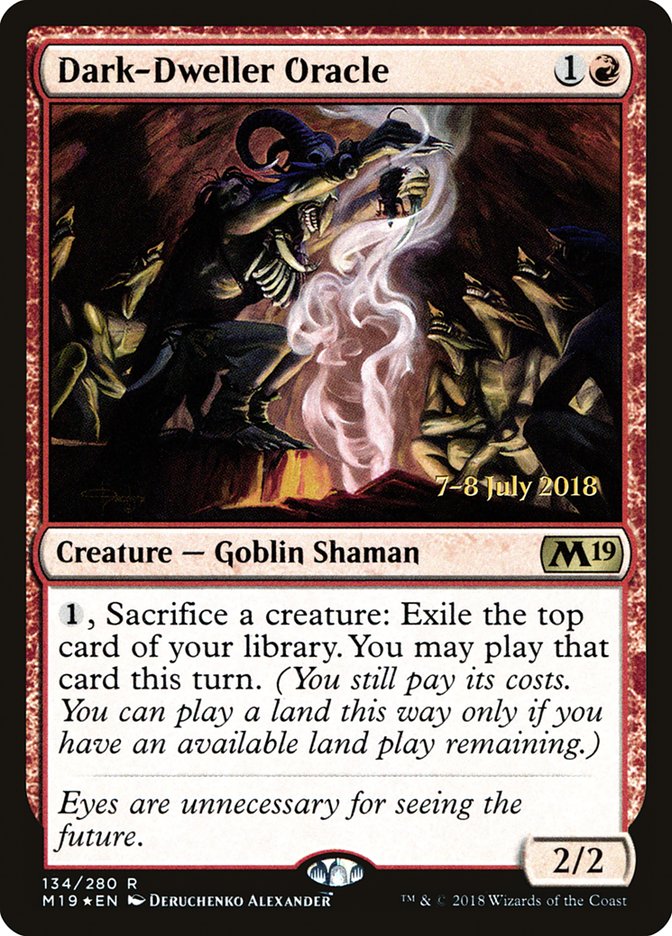 Dark-Dweller Oracle [Core Set 2019 Prerelease Promos] | The CG Realm