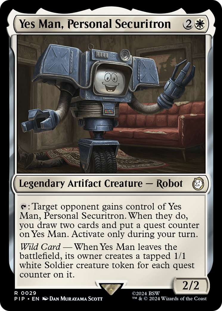 Yes Man, Personal Securitron [Fallout] | The CG Realm