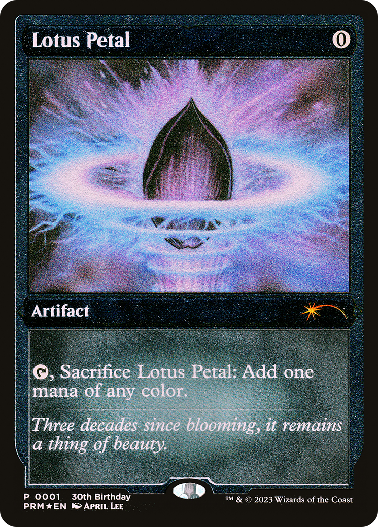 Lotus Petal (Foil Etched) [30th Anniversary Promos] | The CG Realm