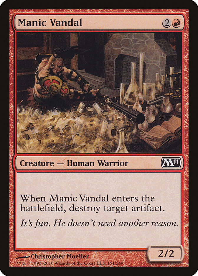 Manic Vandal [Magic 2011] | The CG Realm