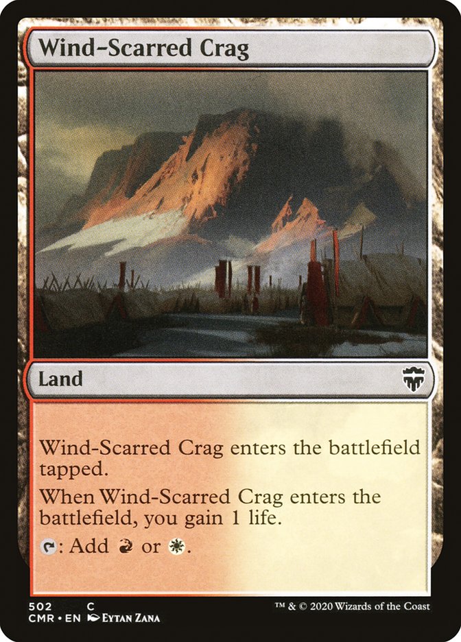 Wind-Scarred Crag [Commander Legends] | The CG Realm