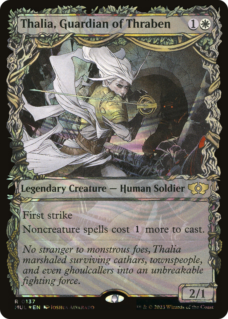 Thalia, Guardian of Thraben (Halo Foil) [Multiverse Legends] | The CG Realm