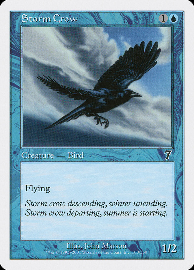 Storm Crow [Seventh Edition] | The CG Realm