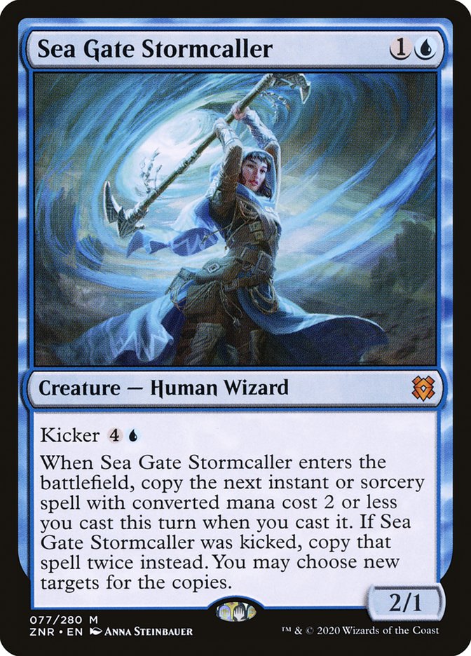 Sea Gate Stormcaller [Zendikar Rising] | The CG Realm