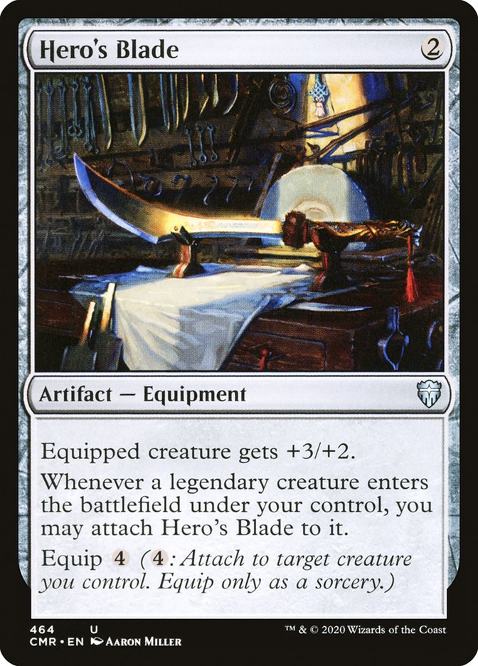 Hero's Blade (464) [Commander Legends] | The CG Realm