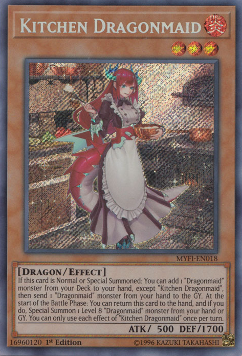 Kitchen Dragonmaid [MYFI-EN018] Secret Rare | The CG Realm