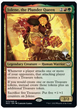 Jolene, the Plunder Queen (Promo Pack) [Streets of New Capenna Commander Promos] | The CG Realm