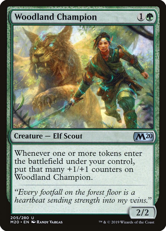 Woodland Champion [Core Set 2020] | The CG Realm