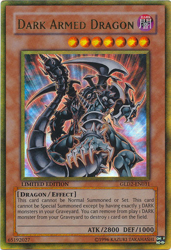 Dark Armed Dragon [GLD2-EN031] Ultra Rare | The CG Realm