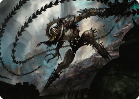 Razorlash Transmogrant Art Card [The Brothers' War Art Series] | The CG Realm