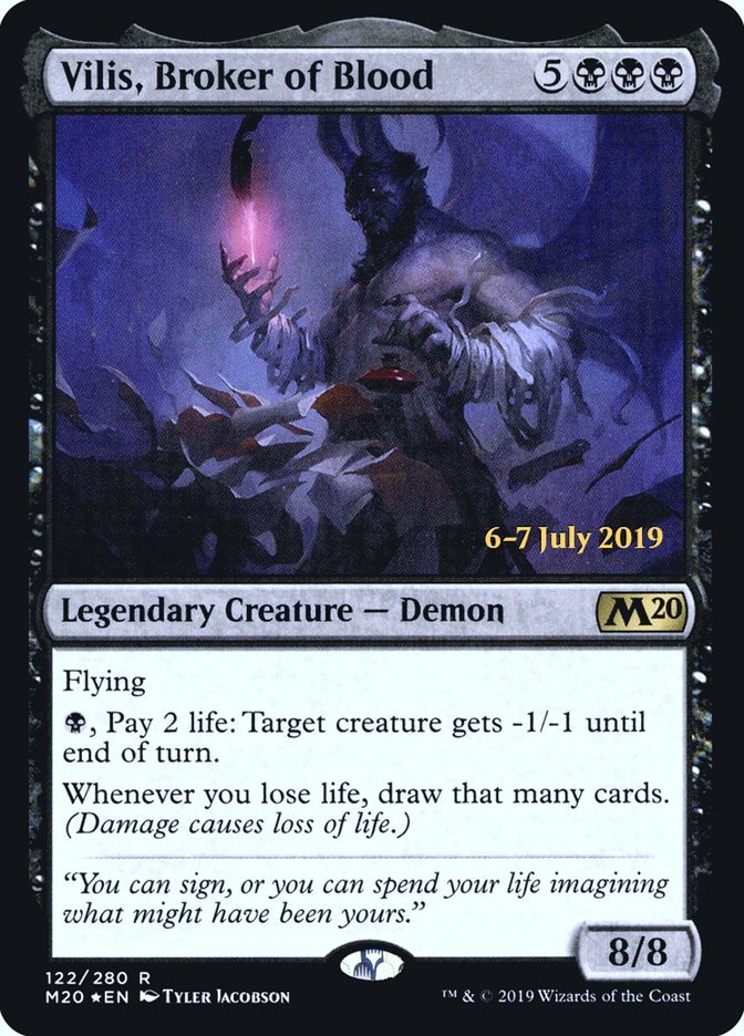 Vilis, Broker of Blood [Core Set 2020 Prerelease Promos] | The CG Realm