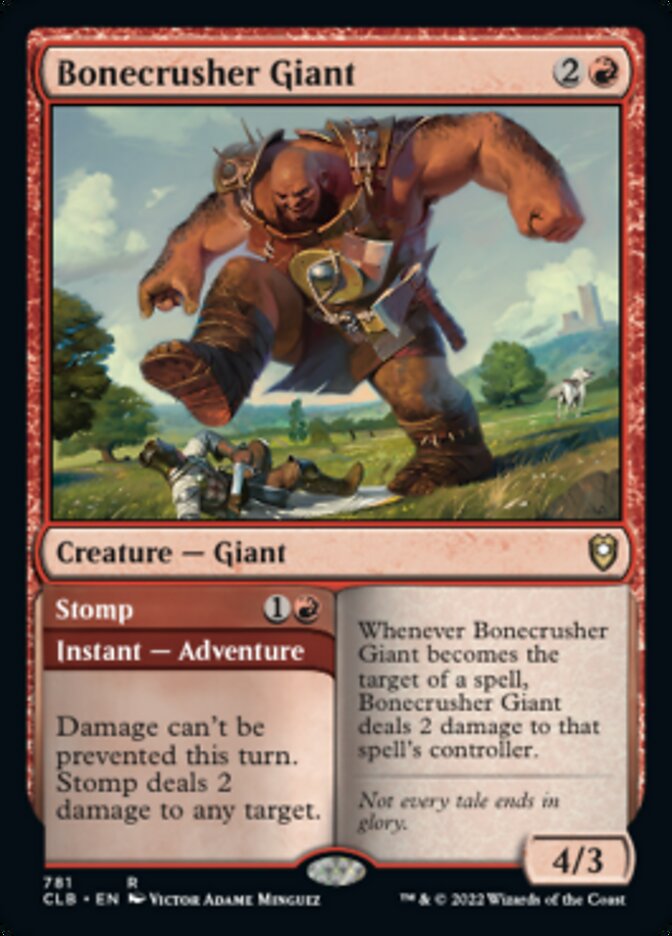 Bonecrusher Giant // Stomp [Commander Legends: Battle for Baldur's Gate] | The CG Realm