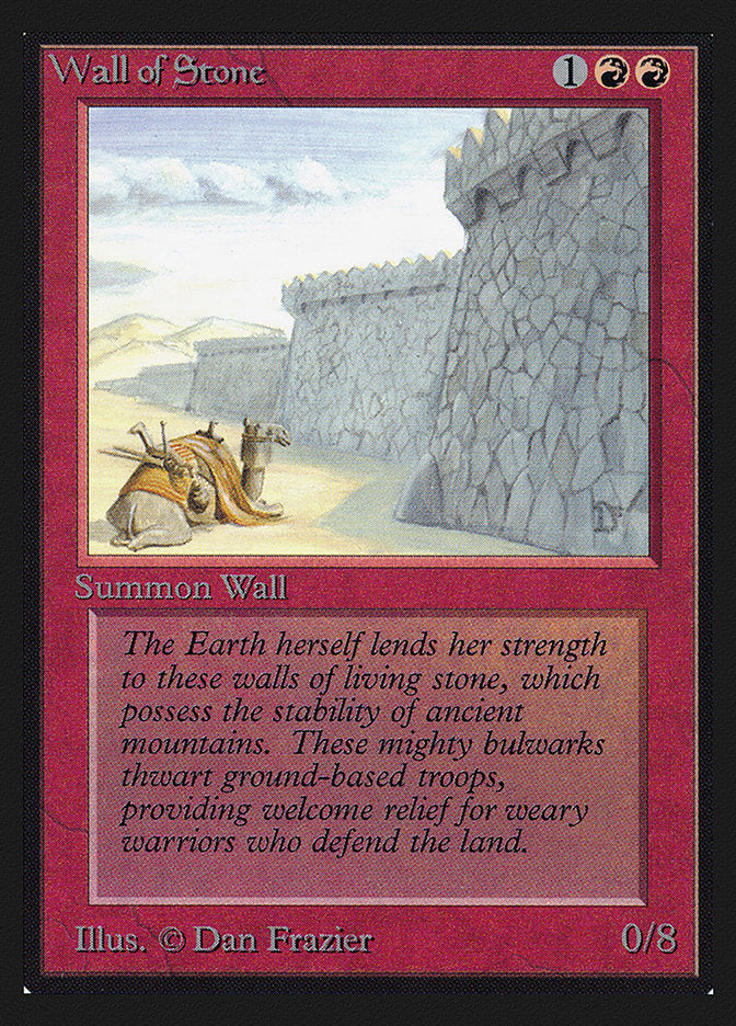 Wall of Stone [International Collectors' Edition] | The CG Realm