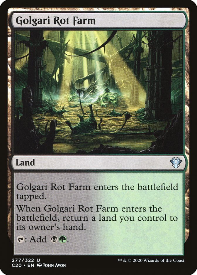 Golgari Rot Farm [Commander 2020] | The CG Realm