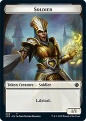 Insect // Soldier Double-Sided Token [Starter Commander Decks] | The CG Realm