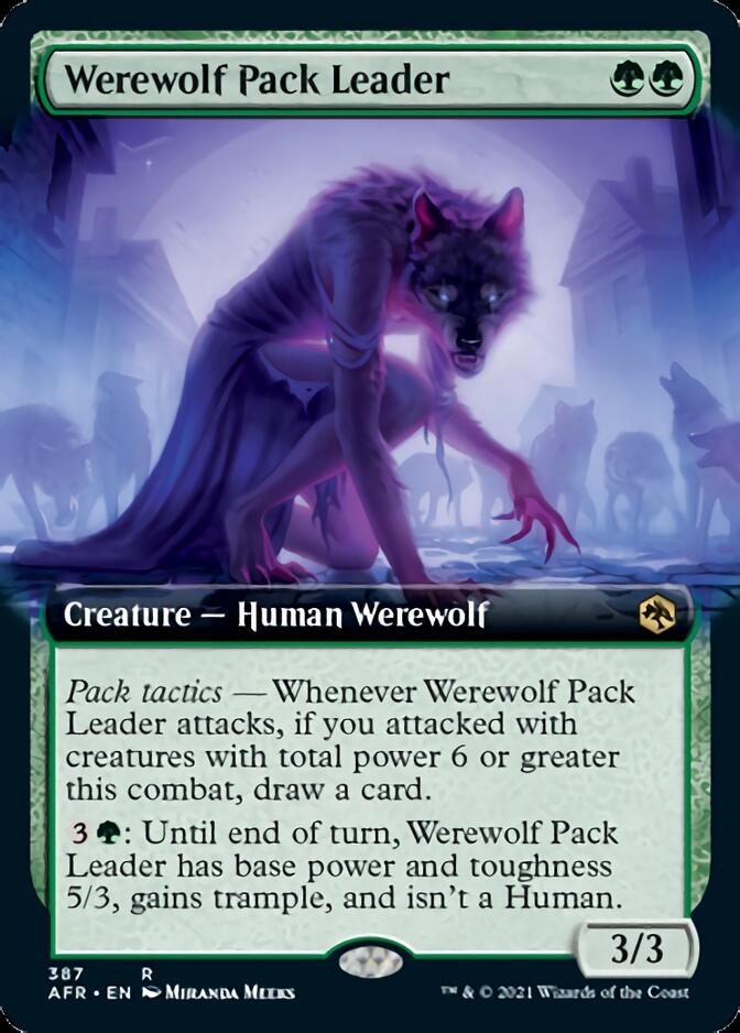 Werewolf Pack Leader (Extended Art) [Dungeons & Dragons: Adventures in the Forgotten Realms] | The CG Realm