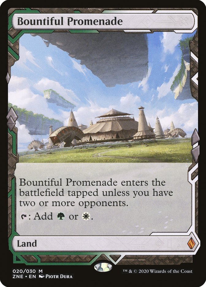 Bountiful Promenade (Expeditions) [Zendikar Rising Expeditions] | The CG Realm