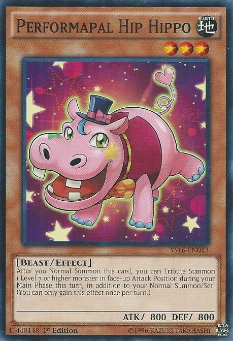 Performapal Hip HIppo [YS16-EN013] Common | The CG Realm