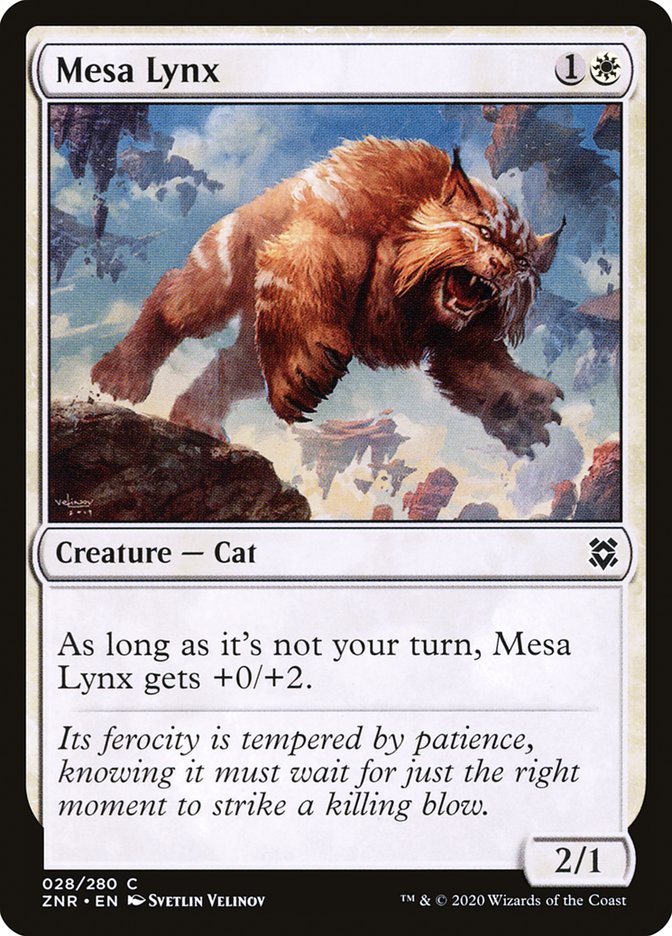 Mesa Lynx [Zendikar Rising] | The CG Realm