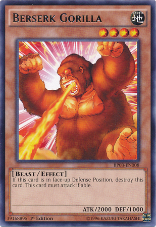 Berserk Gorilla [BP03-EN008] Rare | The CG Realm