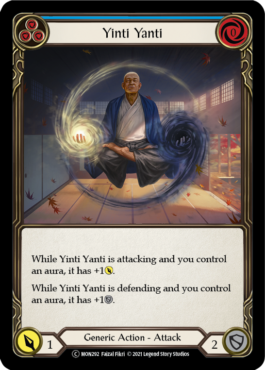 Yinti Yanti (Blue) [U-MON292-RF] (Monarch Unlimited)  Unlimited Rainbow Foil | The CG Realm