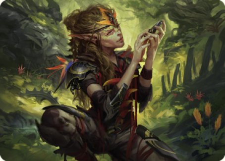 Meria, Scholar of Antiquity Art Card [Dominaria United Art Series] | The CG Realm