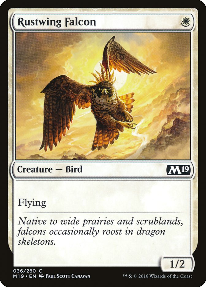 Rustwing Falcon [Core Set 2019] | The CG Realm