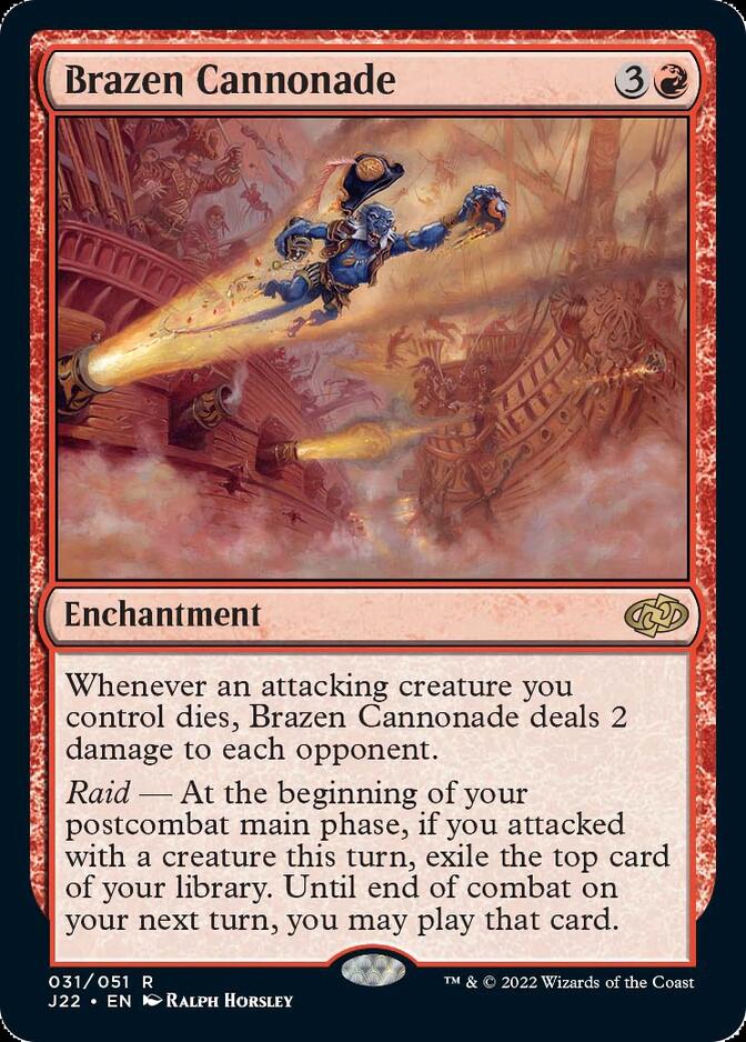 Brazen Cannonade [Jumpstart 2022] | The CG Realm