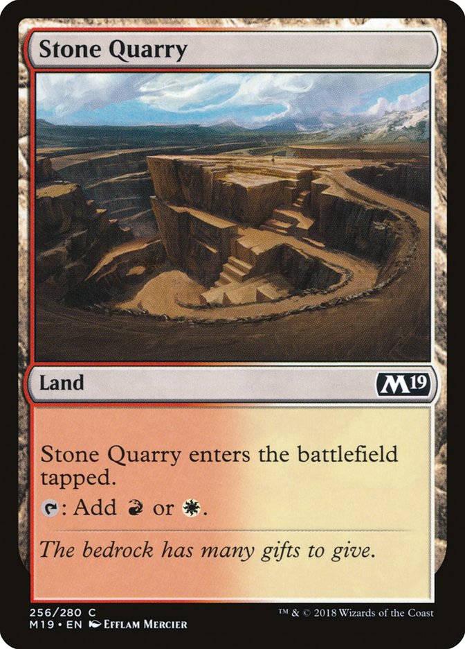 Stone Quarry [Core Set 2019] | The CG Realm