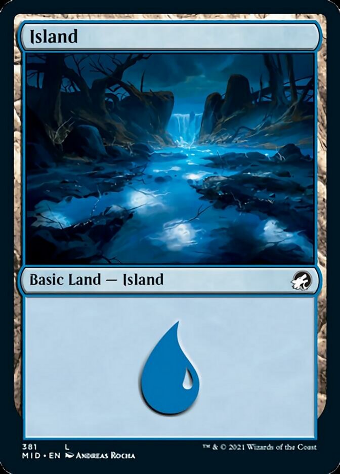 Island (381) [Innistrad: Midnight Hunt] | The CG Realm