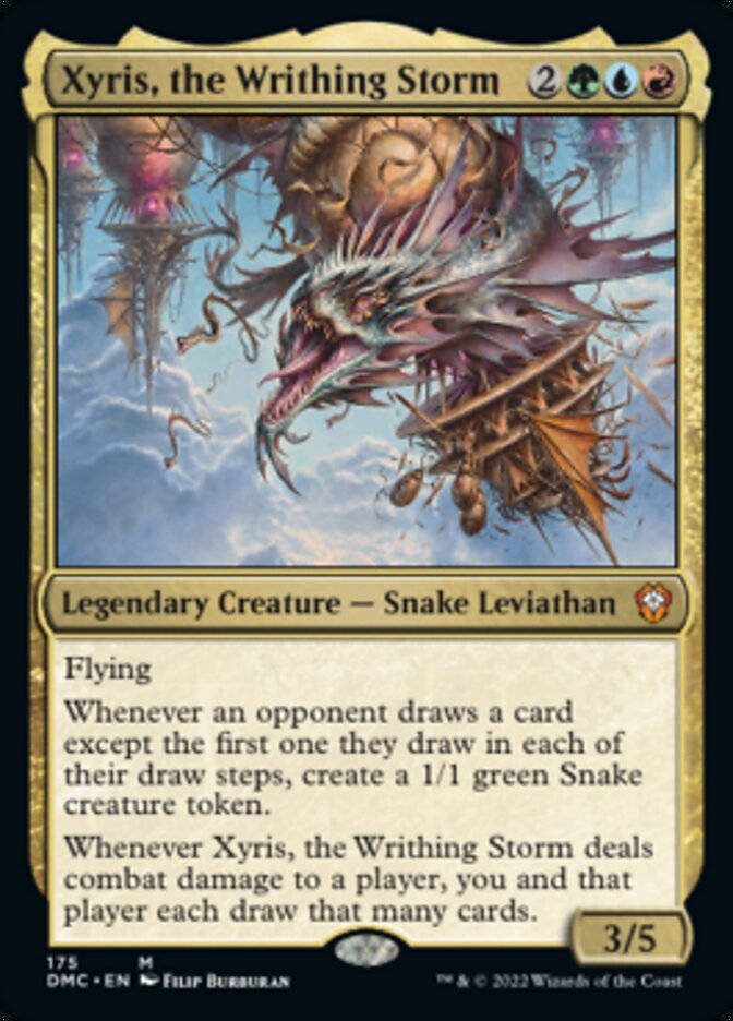 Xyris, the Writhing Storm [Dominaria United Commander] | The CG Realm