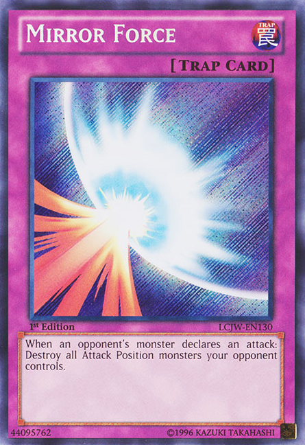 Mirror Force [LCJW-EN130] Secret Rare | The CG Realm