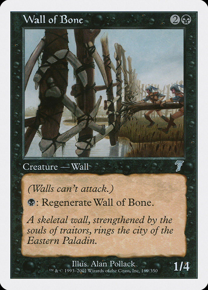 Wall of Bone [Seventh Edition] | The CG Realm