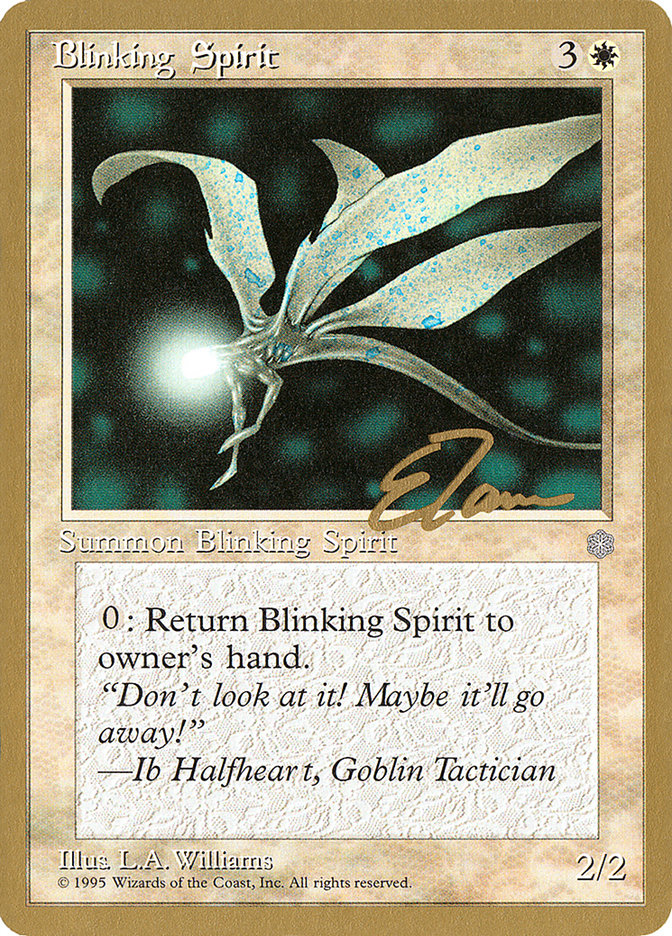 Blinking Spirit (Eric Tam) [Pro Tour Collector Set] | The CG Realm