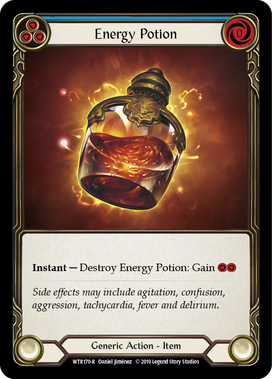 Energy Potion [WTR170-R] (Welcome to Rathe)  Alpha Print Normal | The CG Realm