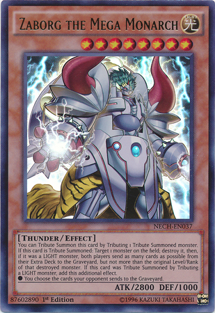 Zaborg the Mega Monarch [NECH-EN037] Ultra Rare | The CG Realm