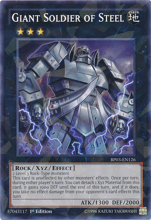 Giant Soldier of Steel [BP03-EN126] Shatterfoil Rare | The CG Realm